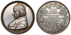 Polska, Medal hr. Felix Łubieński 1848 - srebro rzadkość R