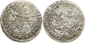 Poland 1 Ort 1621 Bydgoszcz. Sigismund III Vasa (1587-1632). Obverse: Crowned half-length figure right. Reverse: Crowned shield with date and Sas in s...