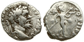 Roman Empire AR Denarius Septimius Severus (193-211 AD). 195 AD. Roma. Obverse: L SEPT SEV PERT AVG IMP V. Laureate head to right. Reverse: P M TR P I...