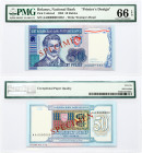 Belarus 50 Rubles 1993 SPECIMEN Banknote. National Bank 'Printer's Design' specimen of the series not introduced into circulation. Poet Maxim Bogdanov...