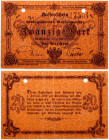 Germany Marienwerder 20 Mark 1918 Banknote. Marienwerder 1918. 20 mark. № 17554