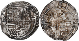 BOLIVIA. Cob 8 Reales, ND (1578-95)-P B. Potosi Mint. Philip II. NGC AU-55.
KM-40; Cal Type 195. Weight: 27.06 Gms. The coin pictured here has both o...