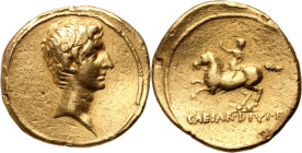 Roman Empire, Augustus 27 BC-AD 14, Aureus, Rome?
