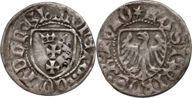 Kazimierz IV Jagiellończyk 1446-1492, szeląg, Gdańsk