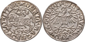 Zygmunt II August, półgrosz 1550, Wilno