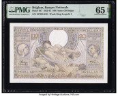 Belgium Banque Nationale de Belgique 100 Francs-20 Belgas 25.5.1943 Pick 107 PMG Gem Uncirculated 65 EPQ. 

HID09801242017

© 2022 Heritage Auctions |...