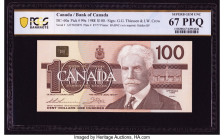 Canada Bank of Canada $100 1988 BC-60a PCGS Banknote Superb Gem UNC 67 PPQ. 

HID09801242017

© 2022 Heritage Auctions | All Rights Reserved
