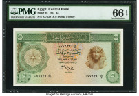 Egypt Central Bank of Egypt 5 Pounds 1961 Pick 38 PMG Gem Uncirculated 66 EPQ. 

HID09801242017

© 2022 Heritage Auctions | All Rights Reserved