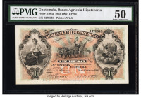 Guatemala Banco Agricola Hipotecario 1 Peso 26.3.1900 Pick S101a PMG About Uncirculated 50. 

HID09801242017

© 2022 Heritage Auctions | All Rights Re...