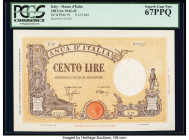 Italy Banco d'Italia 100 Lire 9.12.1942 Pick 59 PCGS Superb Gem New 67PPQ. 

HID09801242017

© 2022 Heritage Auctions | All Rights Reserved