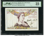 Martinique Banque de la Martinique 25 Francs ND (1930-45) Pick 12 PMG Very Fine 25. 

HID09801242017

© 2022 Heritage Auctions | All Rights Reserved