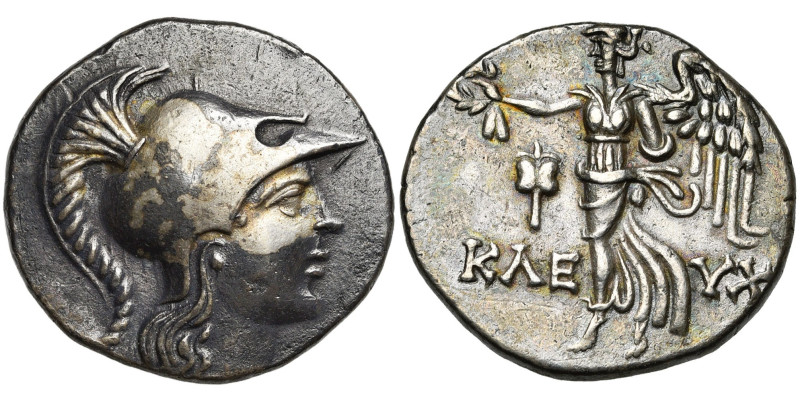 PAMPHYLIE, SIDE, AR tétradrachme, 190-150 av. J.-C. D/ T. d'Athéna à d., coiffée...