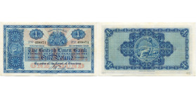 ECOSSE, British Linen Bank, 1 pound, 31.10.1928. Pick 156. Corné et annoté au crayon.
Superbe