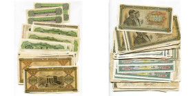 GRECE, lot de 139 billets de 1926 à 1944, état usagé. Pick 91, 100, 102, 104, 106, 107, 110, 115, 116-120, 122-131, 134, 314, 315.