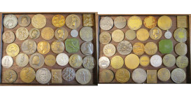 BELGIQUE, lot de 31 médailles, dont: 1924, Caisse générale de reports et de dépôts; 1934, Mort d'Albert Ier; 1940, Centenaire de la Bibliothèque royal...
