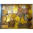 BELGIQUE, lot de 51 médailles et plaquettes relatives à des associations et sociétés, dont: 1853, Association pour secourir les pauvres honteux de Bru...