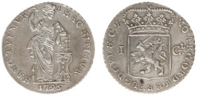 Bataafse Republiek (1795-1806) - Gelderland - 1 Gulden 1795 (Sch. 89 / Delm. 1178) - VF/XF