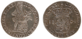 Bataafse Republiek (1795-1806) - Utrecht - Zilveren dukaat 1804 (Sch. 73 / Delm. 982) - VF/XF