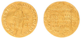 Koninkrijk Holland (Lodewijk Napoleon 1806-1810) - Gouden Dukaat 1807 met kromme '7' / Russische slag (Sch. 119B / Delm. 1176A) - 3.54 gram - VF