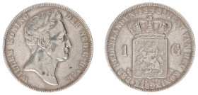 Koninkrijk NL Willem I (1815-1840) - 1 Gulden 1840 (Sch. 278) - VF-