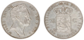 Koninkrijk NL Willem I (1815-1840) - 2½ Gulden 1840 (Sch. 257) - good VF