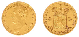 Koninkrijk NL Willem I (1815-1840) - 5 Gulden 1827 B (Sch. 198) - Gold - VF/XF