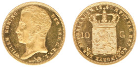 Koninkrijk NL Willem I (1815-1840) - 10 Gulden 1840 (Sch. 189) - Gold - good XF