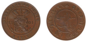 Nederlands-Indië - Nederlands-Indisch Gouvernement (1816-1949) - 1 Cent 1901 (Scho. 880 ) - UNC