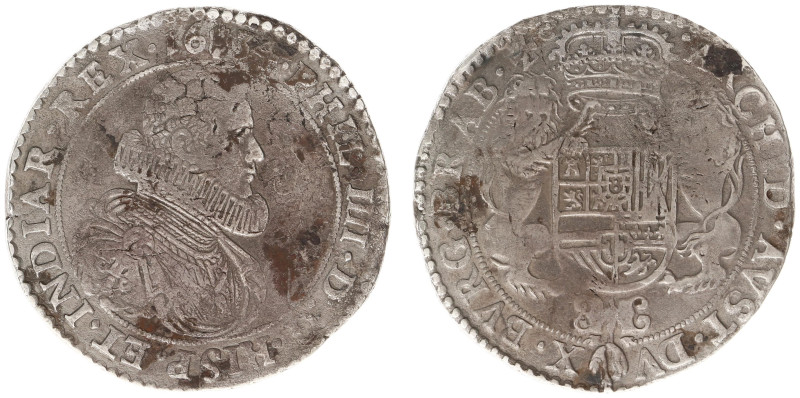 Hertogdom Brabant / Antwerpen - Philips IIII (1621-1665) - Dukaton 1634 with big...