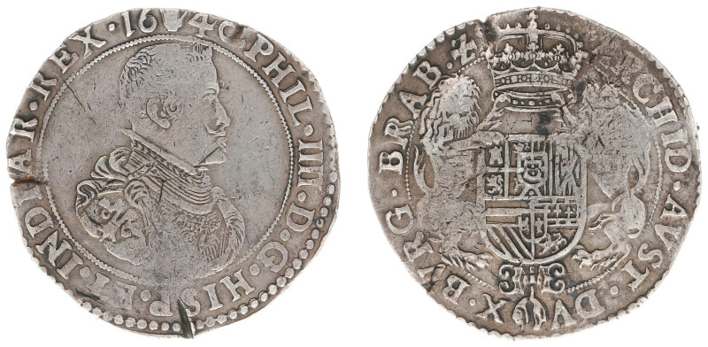 Hertogdom Brabant / Antwerpen - Philips IIII (1621-1665) - Dukaton 1640 (Delm. 2...