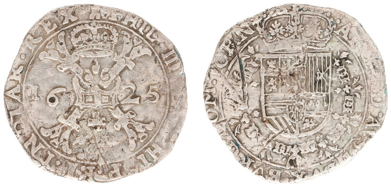 Heerlijkheid Doornik / Tournai - Philips IIII (1621-1665) - Patagon 1625 (vGH 32...