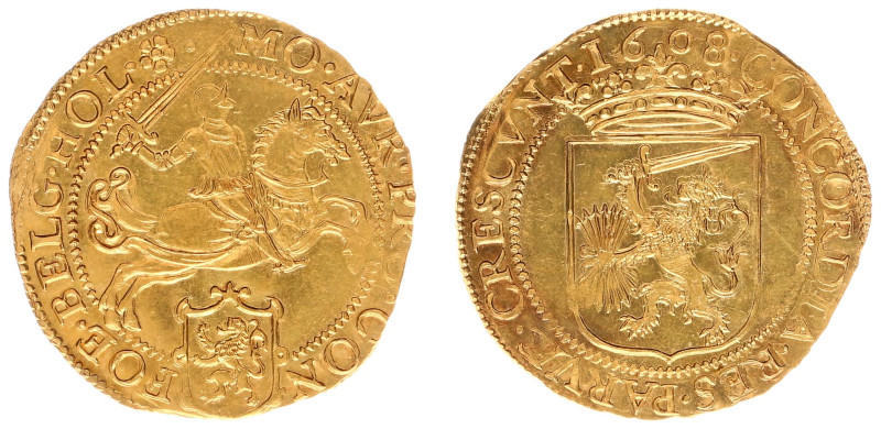 Holland Provincie (1581-1795) - Grote Gouden Rijder 1608 mm. Rose (Delm. 780 /R1...