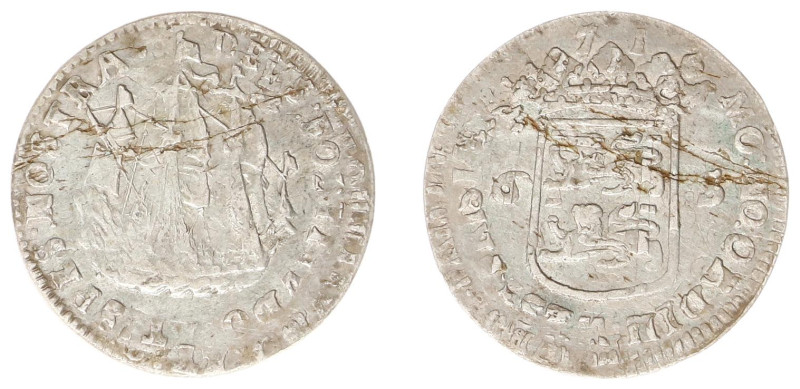 West-Friesland (het Gewest 1581-1795) - Scheepjesschelling 1717 possibly OVER 17...