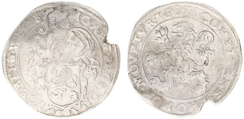 West-Friesland (het Gewest 1581-1795) - Leeuwendaalder 1637 mm. Lis (Delm. 836 /...