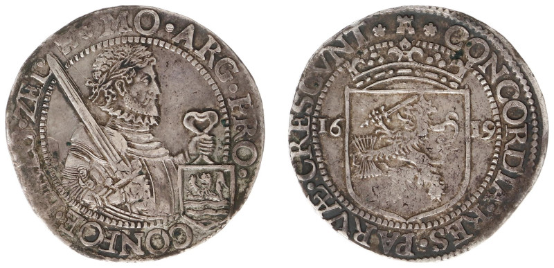 Zeeland Provincie (1580-1795) - Rijksdaalder 1619 (CNM 2.49.47 / Delm. 941) - VF