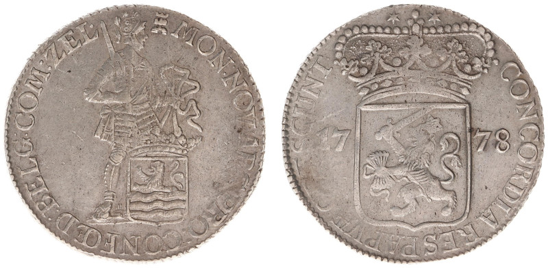 Zeeland Provincie (1580-1795) - Zilveren dukaat 1778 (CNM 2.49.50 / Delm. 976) -...