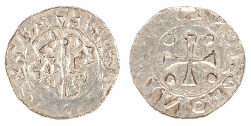 Utrecht Bisdom (1010-1528) - Bernoldus (1027-1054) - Penning or denarius, Gronin...