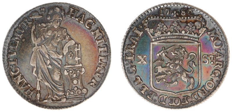 Utrecht Provincie (1581-1795) - X Stuiver 1786 (Delm. 1203 / CNM 2.43.125 / HPM ...