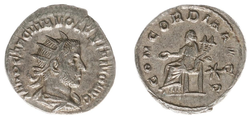 Volusianus (251-253) - AR Antoninianus (Rome AD 251-52, 3.58 g) - IMP CAE C VIB ...