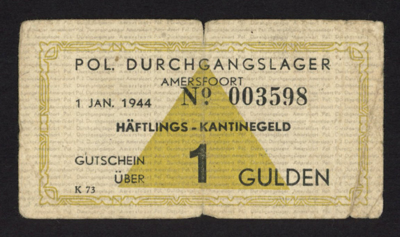 Concentratiekampgeld - Amersfoort - Amersfoort - 1 Gulden 1944 (T/J 401.03b / PL...