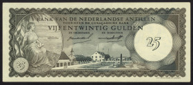 Nederlandse Antillen - 25 Gulden 2.1.1962 Bonaire (P. 3 / PLNA16.3) - XF+