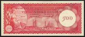 Nederlandse Antillen - 500 Gulden 1962 Oil refinery Curacao (P. 7) - UNC