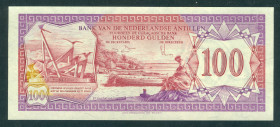 Nederlandse Antillen - 100 Gulden 9.12.1981 St. Eustatius REPLACEMENT (P. 19b / PLNA17.5d) - serie 0030 - UNC