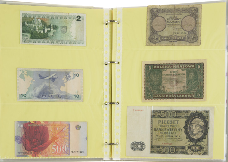 Eastern Europe - Album banknotes Eastern Europe including Böhmen & Moravia, Bulg...