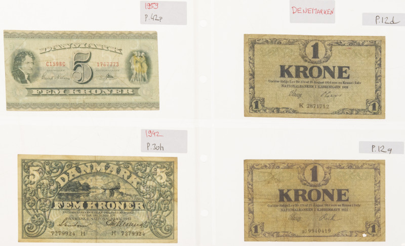 Scandinavia - Album banknotes Scandinavia - Total approx. 62 pcs.