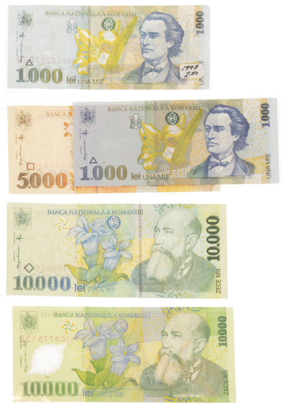 World - Album banknotes world including Romania, Mongolia, North Korea, Congo, C...