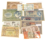 World - Collection of better higher value "A" country banknotes in nice qualities including; Albania, Armenia, Australia, Austria Azerbaijan. - Total ...