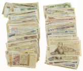 World - A lot with c. 330 banknotes Western Europe, Malta, Cyprus, Greece