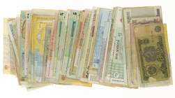 World - A lot with c. 80 banknotes Moldavia, Ukrain, Belarus & Russia