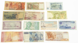 World - Small box banknotes world including Italy, Turkey, Romania, Venezuela etc. - in total c. 140 pieces